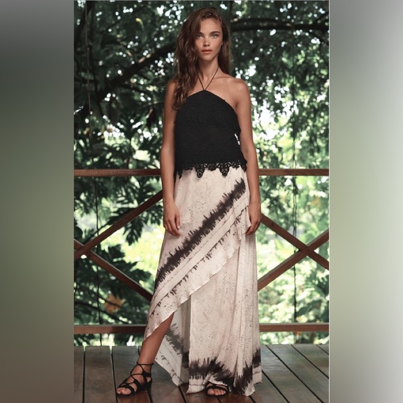 The Jetset Diaries Python Print Maxi Skirt S - Picture 3 of 4